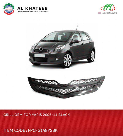 Grille OEM for Yaris 2006-2011 Black