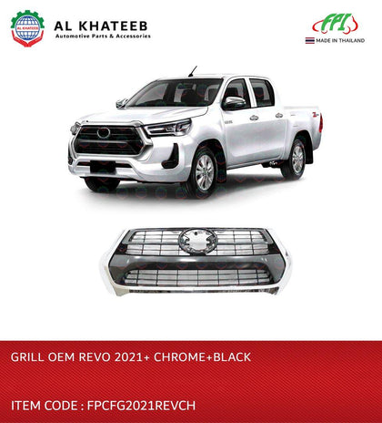 Grille OEM Revo 2021+ Chrome Black