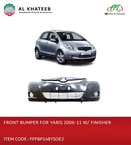 Front Bumper for Yaris 2006-2011 with Finisher