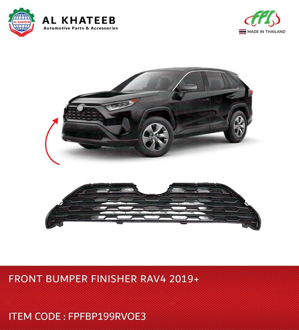 Front Bumper Finisher Rav4 2019+