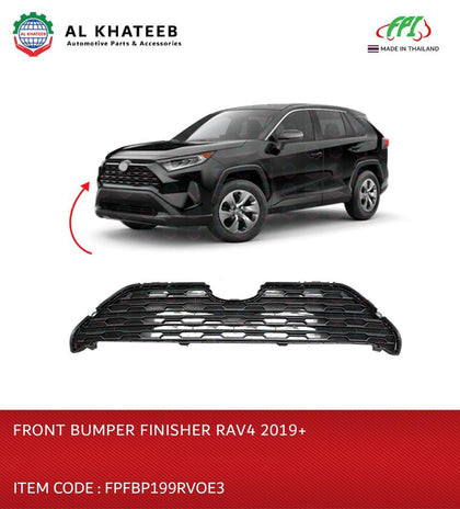 Front Bumper Finisher Rav4 2019+