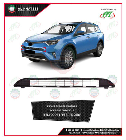 Al Khateeb Front Bumper For Rav4 2016-2018 With Bumper Finisher