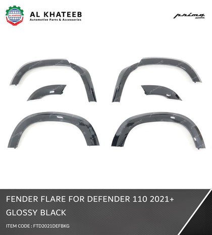 Fender Flare For RR-Defender 110 2021+,Black