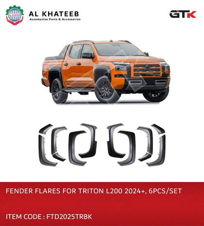 Fender Flares for Triton L200 2024+ 6PCS/SET
