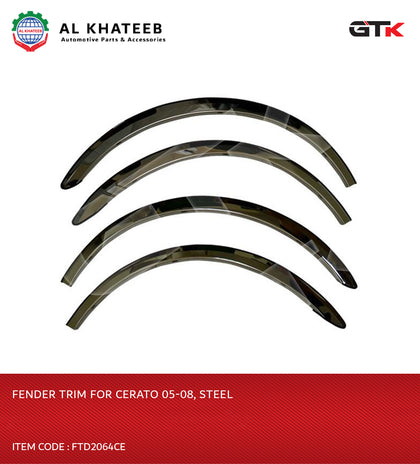 FENDER TRIM FOR CERATO 05-08, STEEL