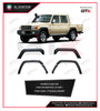 Fender Flare for LC Pickup FJ79 D-Cabin 4-Door 2007-25 No Paint