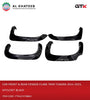 Car Front & Rear Fender Flare Trim Tundra 2014-2015, 4Pcs/Set Black