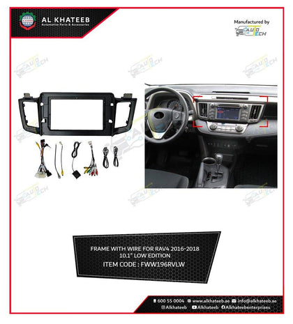 Frame with Wire Rav 4 2016-2018 10.1