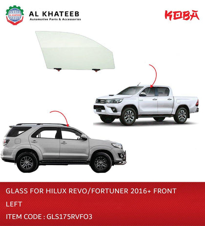 Glass for Hilux Revo/Fortuner 2016+ Front Left