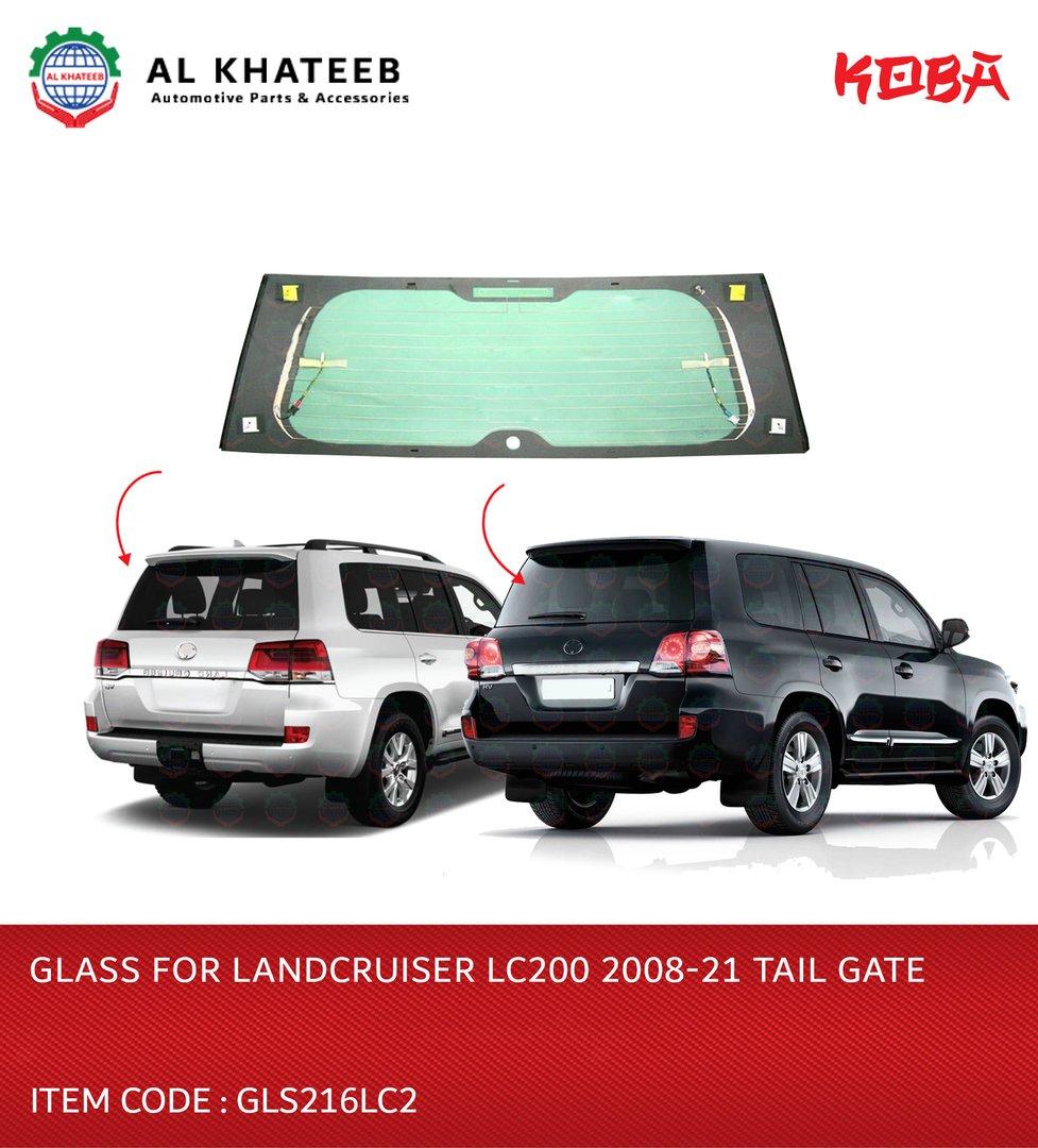 Glass for LandCruiser LC200 2008-2021 Tailgate