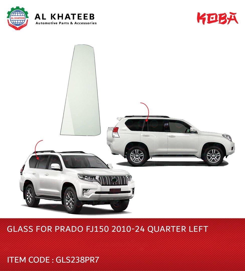 Glass for Prado FJ150 2010-2024 Quarter Left