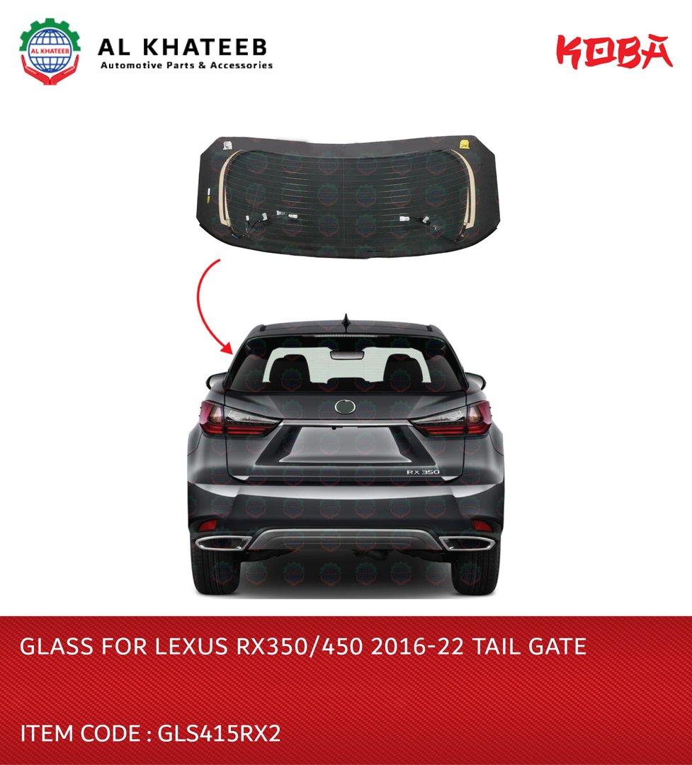 Glass for RX350/450 2016-2022 Tailgate