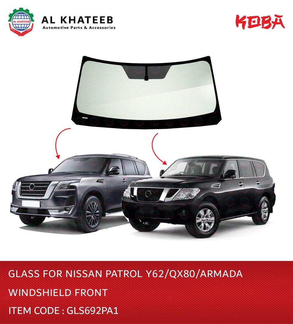 Glass for Patrol Y62/QX80/ARMADA Windsheild Front