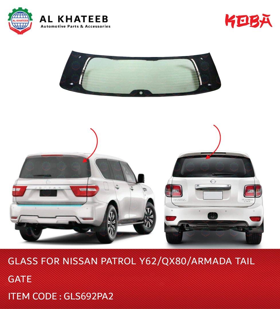 Glass for Patrol Y62/QX80/ARMADA Tail Gate