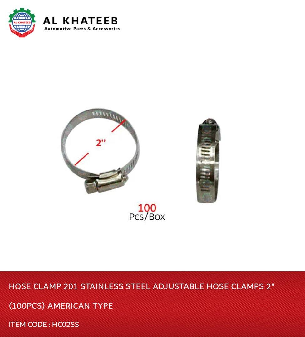 Hose Clamp 201 Stainless Steel Adjustable Hose Clamps 2