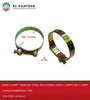 Hose Clamp Stainless Steel Adjustable Hose Clamps 104-112Mm (10Pcs) European Type