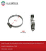 Hose Clamp 201 Stainless Steel Adjustable Hose Clamps 2 1/2