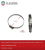 Hose Clamp 201 Stainless Steel Adjustable Hose Clamps 3 3/4