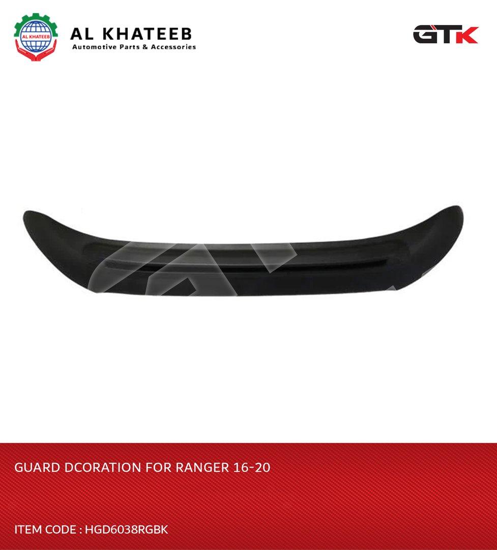 Black Hood Guard Decoration For Ranger 2016-2020
