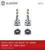 Universal 16 Sides H43 LED Bulb Head Lights 2400W, 2 Pcs 24000Lm