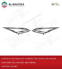 Car Headlight Eyebrow Trim Cover Land Cruiser FJ200 2008-2015, 4Pcs/Set ABS Chrome
