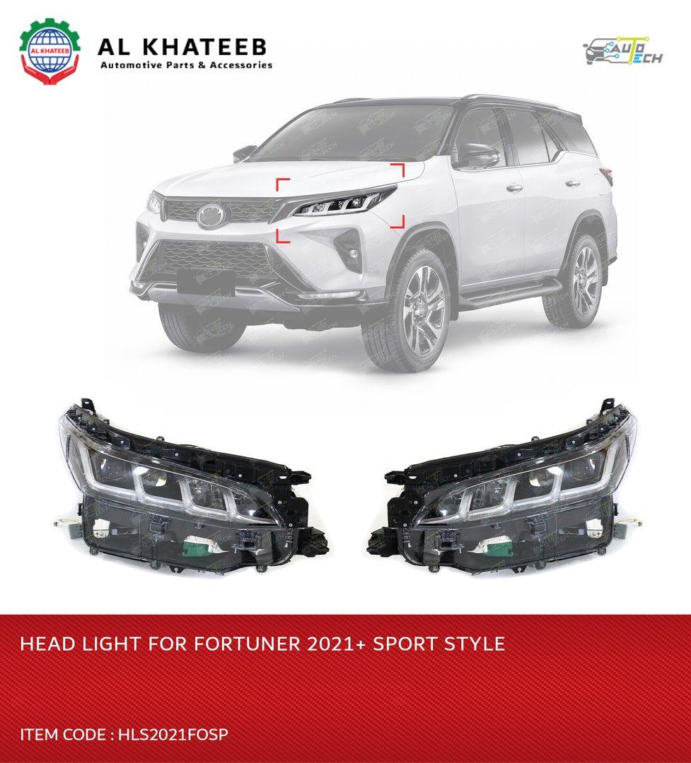 Headlight for Fortuner 2021 Sport Style