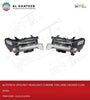 Land Cruiser FJ200 Car Headlight High Edition 2016-2021, 2PCS/SET Chrome