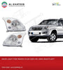 Car Headlight Performance OEM Style Prado FJ120 2003-2009, 1PC Right Side R-H