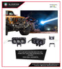 AutoTech Universal High Power Laser Spot Light Falcon Head Cap 500+ Meter Distance With 6 Lens Use For Highway And Desert 80W, 2Pcs Set