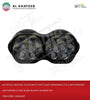 Univesal 18 LED White Spot Light Hexagonal Style With Bracket and Screws 12-24V, Black Plastic Housing 1PC