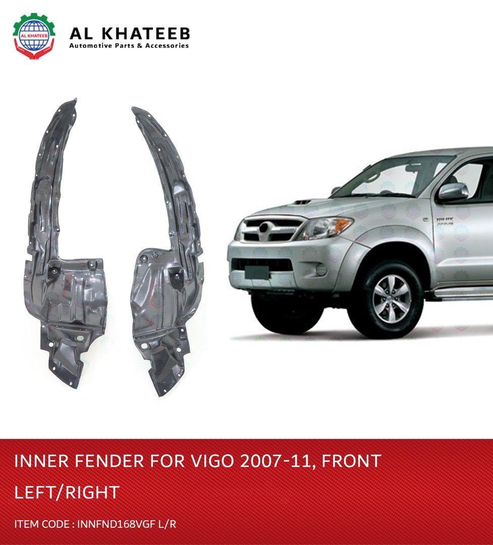 Car Front Fender Liner Inner Hilux Vigo 2005-2006, Right Position