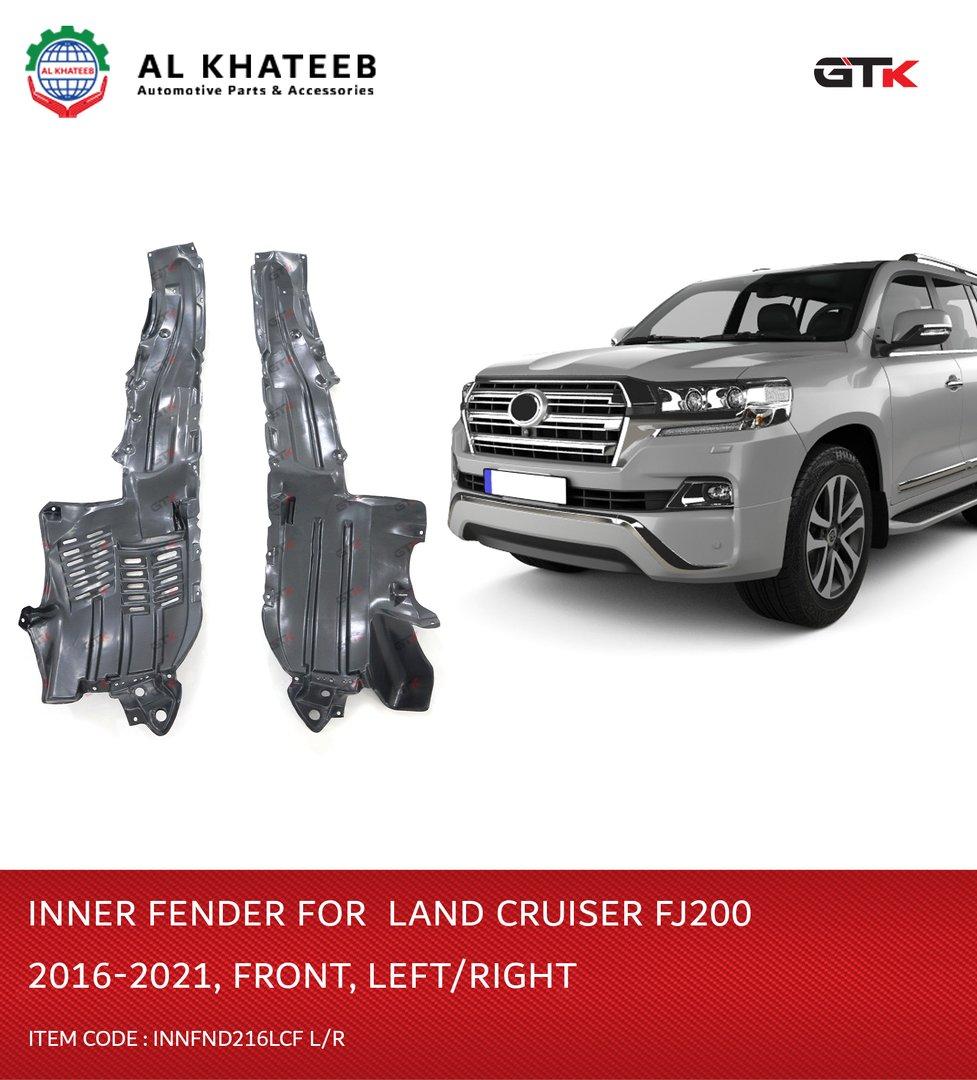 Car Front Fender Liner Inner Land Cruiser FJ200 2016-2021, Right Position