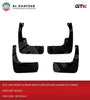 Car Front & Rear Mud Flaps Splash Guard Kit Camry, 4Pcs/Set Black