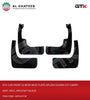 Car Front & Rear Mud Flaps Splash Guard Kit Camry 2007-2011, 4Pcs/Set Black