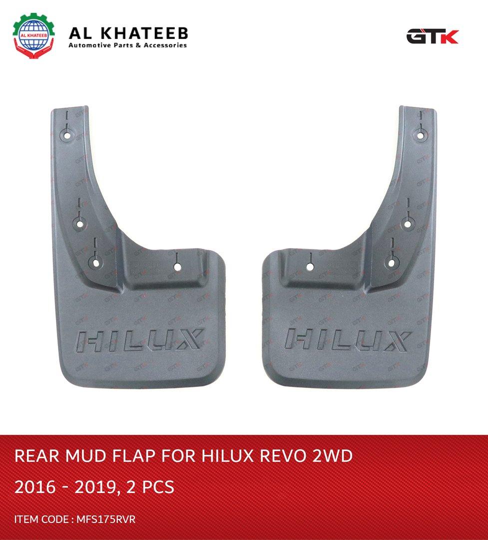 Car Mudguards Front Wheels Fender Mudflap Car Stying Hilux Vigo/Hilux Revo 2016-2019 , 2Pcs Set 2Wd