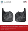 Car Front Mud Flaps Splash Guard Kit Hilux Revo 2016-2020, 2Pcs/Set Black, Single&Double Cabin