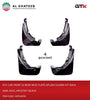 Car Front & Rear Mud Flaps Splash Guard Kit Rav4 2006-2012, 4Pcs/Set Black