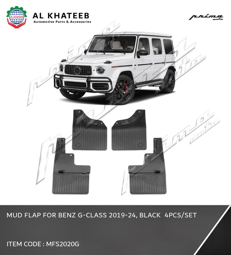 Mud Flap for G-Class 2019-2024 Black 4PCS/SET
