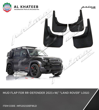 MUD FLAP FOR RR-DEFENDER 2021+,W/ LOGO