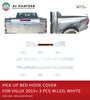 AutoTech Pick Up Door Hook Cover With 3Pcs LED Hilux 2015-2025, White