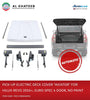 Al Khateeb Aeroklas Pick-Up Deck Cover Aviator 90 Degree Hilux Revo 2016-2022, Europe Specification, 4-Door ABS Unpainted