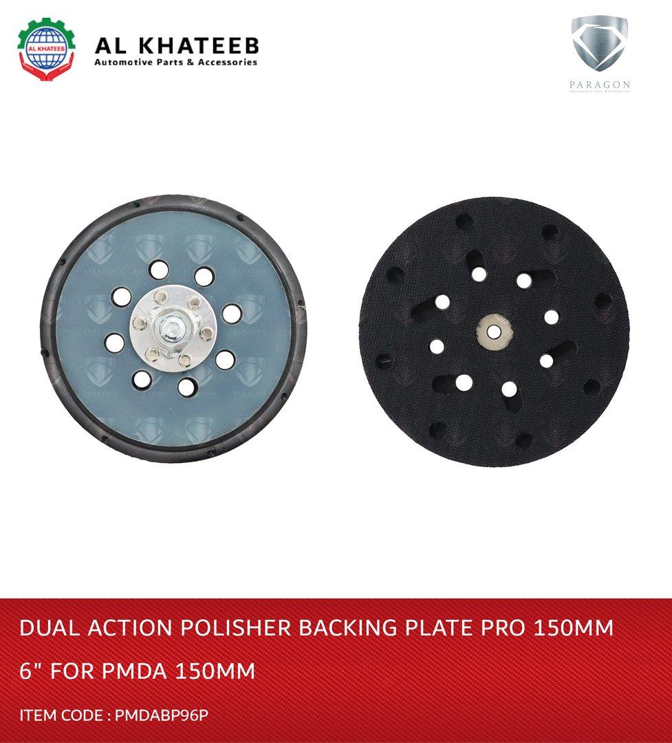 Paragon Car Polisher Dual Action Polisher Backing Plate Pro 150Mm 6