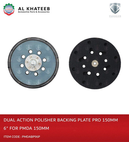 Paragon Car Polisher Dual Action Polisher Backing Plate Pro 150Mm 6