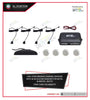 AutoTech Parking Sensor Pearl White Silicon Clip 4 Car Sensors Water-Proof High Frequency
