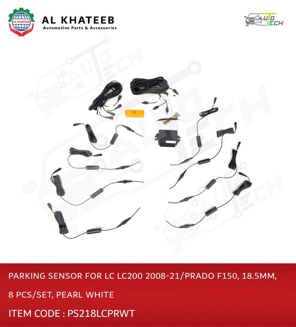 PARKING SENSOR FOR LC LC200 2008-21/PRADO F150, 18.5MM, 8 PCS/SET, PEARL WHITE