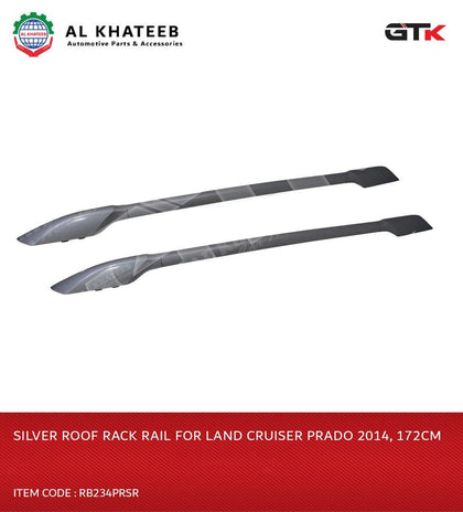 Silver Roof Rack Rail For Land Cruiser Prado 2014, 172cm