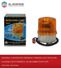 Universal Car Rotating Emergency Warning Light Revolving Flashing Lights Magnetic 24V 8W Amber 15Cm*11Cm