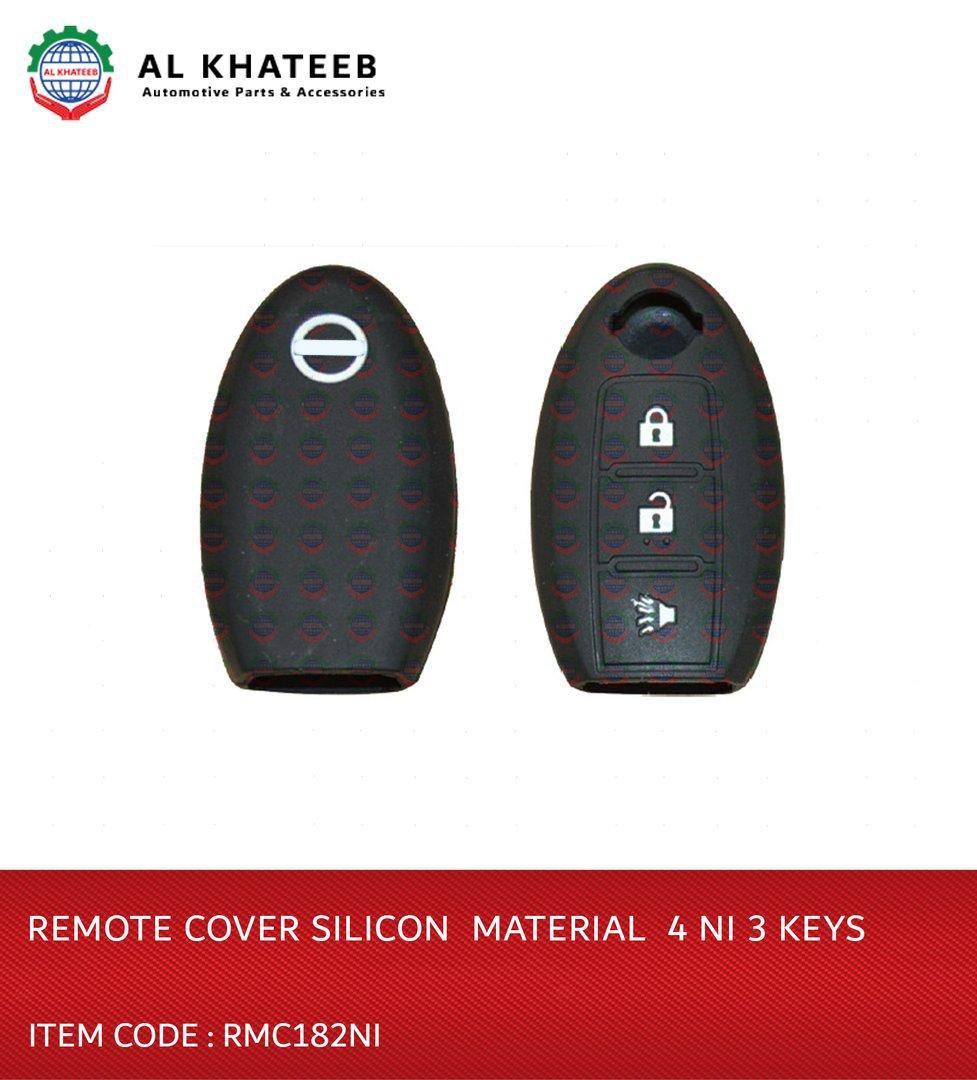 REMOTE COVER SILICON  MATERIAL  4 NI 3 KEYS
