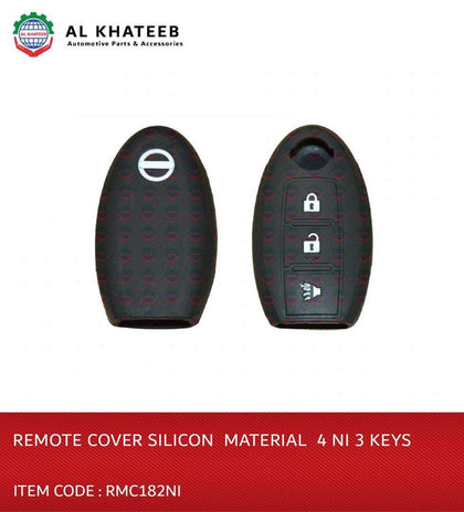 REMOTE COVER SILICON  MATERIAL  4 NI 3 KEYS