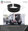 Spare Tire Cover Ring for W464 2019+,Dry Carbon, 3K